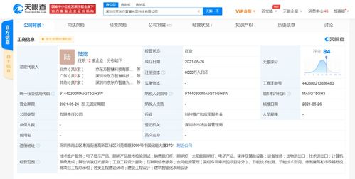 京東方戰略布局再深化 于深圳參股成立新公司，加碼計算機系統集成